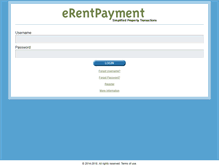 Tablet Screenshot of erentpayment.com